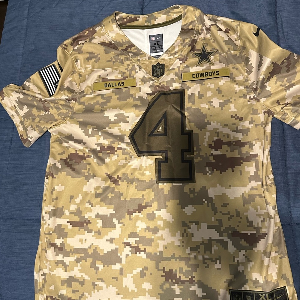 NFL Dallas Cowboys Camouflage Jersey